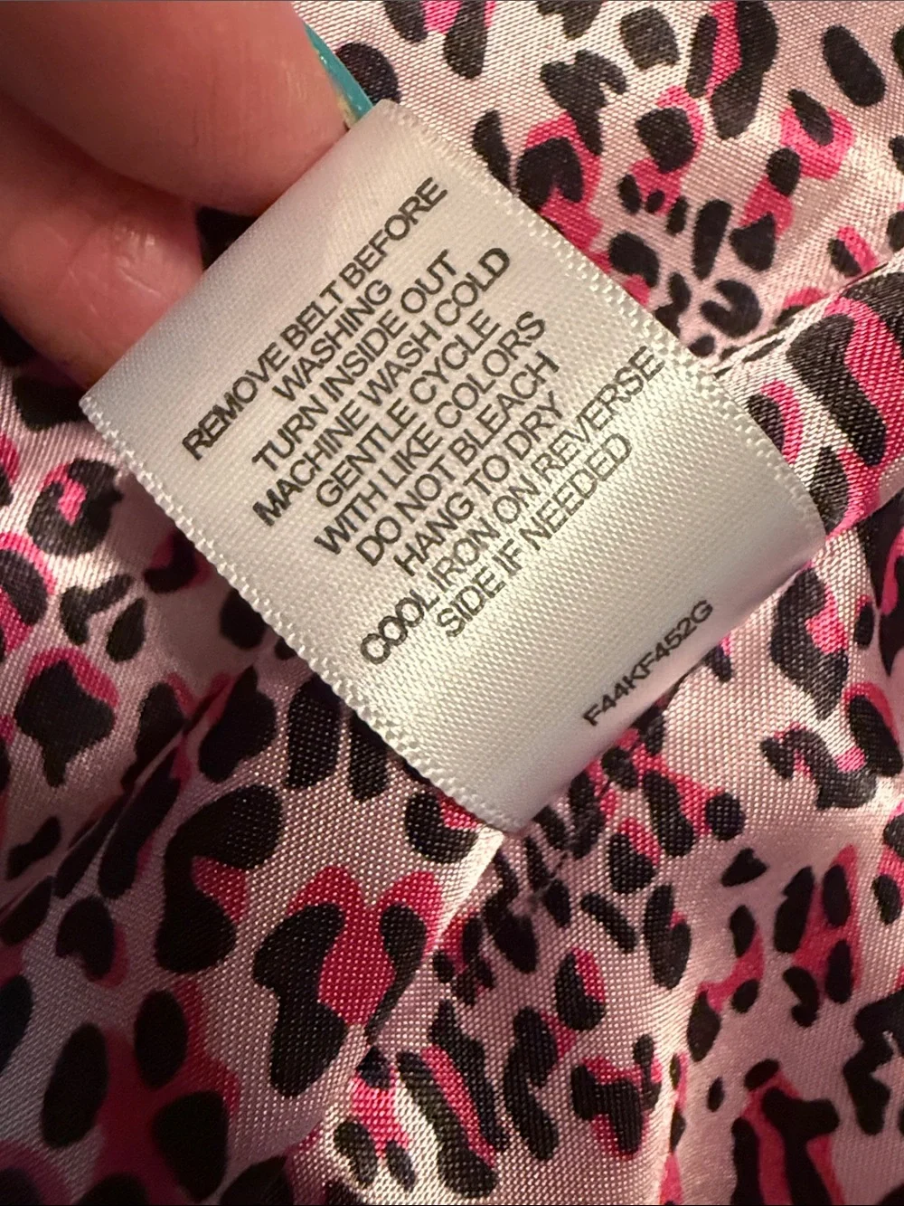Girls' Black Faux Fur Vest with Pink Leopard Lining